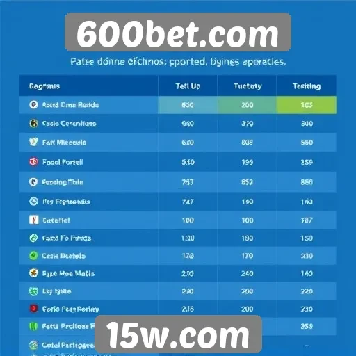 Comparação de bônus oferecidos pelo 600bet.com