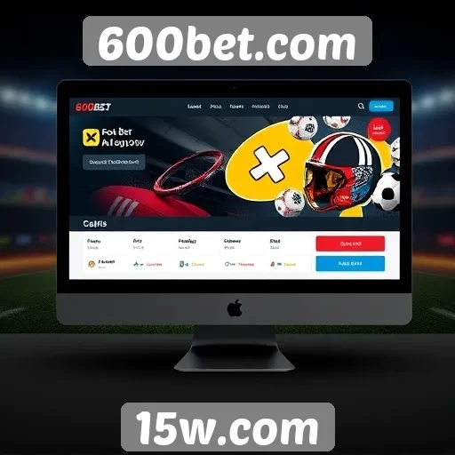 Interface e experiência do usuário em 600bet.com
